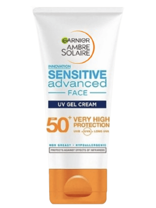 Ambre Solaire Sensitive Advanced Face SPF 50 UV Gel Cream