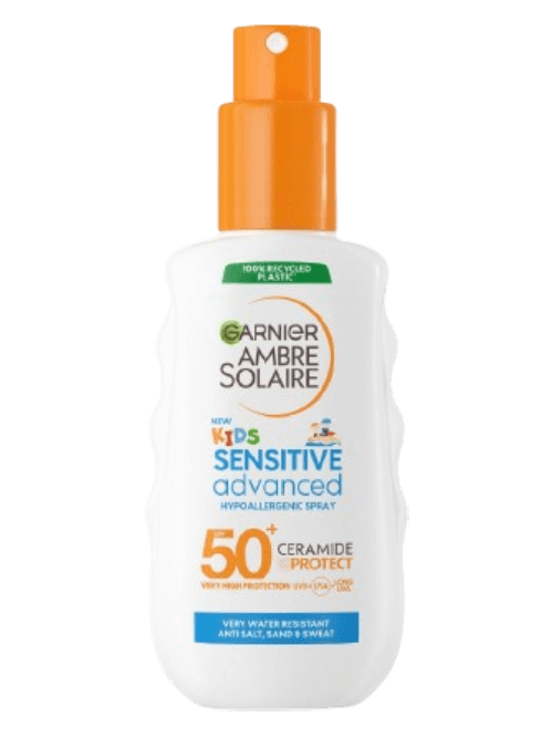 Ambre Solaire Sensitive Advanced SPF 50 Ceramide Protect Sunscreen Spray For Kids