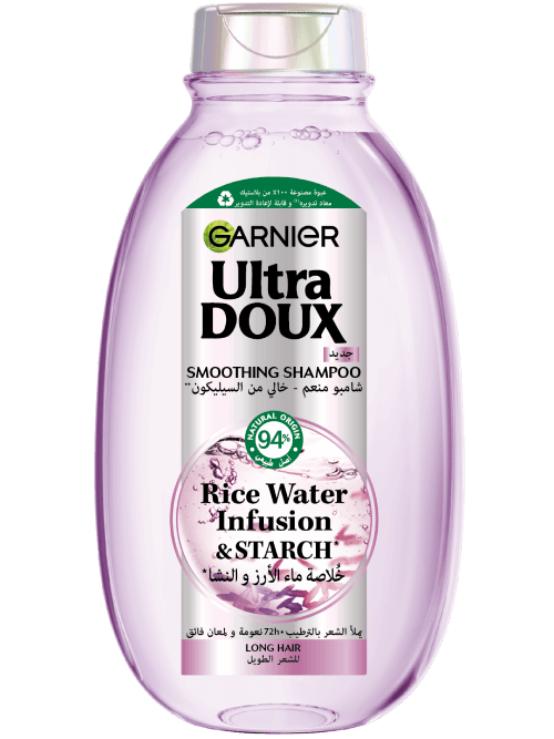 Ultra Doux Rice Water Shampoo Packshot